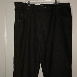 Mecca dark black men’s jeans.